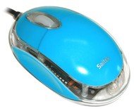 Saitek Notebook Optical Mouse light blue (light blue) - Gaming-Maus