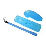 MAD CATZ Wii Skinz modrý - Silicone Sleeve