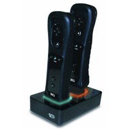 MAD CATZ Wii Dual Charger Plus Black - Charging Station