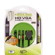 MAD CATZ Xbox 360 VGA + optical cable - -
