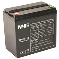 MHPower MS55-12 AGM 12V/55Ah lead acid battery, Terminal T1 - M6; MS55-12 - UPS Batteries