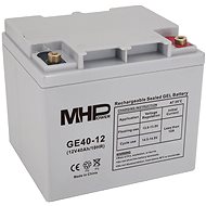 MHPower GE40-12 Gel battery 12V/40Ah, Terminal T1 - M6, Deep Cycle; GE40-12 - UPS Batteries