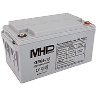 MHPower GE65-12 Gel battery 12V/65Ah, Terminal T1 - M6, Deep Cycle; GE65-12 - UPS Batteries