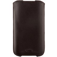 Vicious and Divine - Leather Soft Vest  M (dark brown) - Phone Case