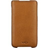 Vicious and Divine - Leather Soft Vest  ML (light brown) - Phone Case