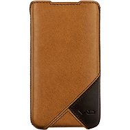 Vicious and Divine - Leather Soft Vest  ML (light brown brown) - Phone Case