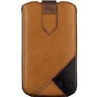 Vicious and Divine - Leather Soft Pouch XL (light brown brown) - Phone Case