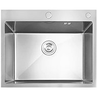 MIXXUS MH5843 SS colour Stainless steel sink with trap, stainless steel - Stainless Steel Sink