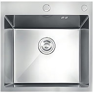 MIXXUS MH5050 Decor SS colour Stainless steel sink with trap, stainless steel - Stainless Steel Sink