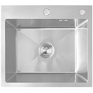MIXXUS MH5045 SS colour Stainless steel sink with trap, stainless steel - Stainless Steel Sink