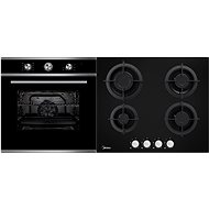 MIDEA 65M90M1 + MIDEA MG60K503GB-EN - Oven & Cooktop Set