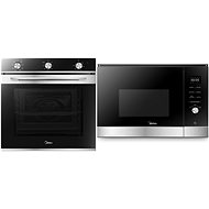 MIDEA 7NM20M1 + MIDEA TG925H3B - Built-in Oven & Microwave Set