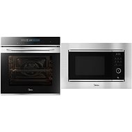 MIDEA 7NA30T1 + MIDEA AG820A3A - Built-in Oven & Microwave Set