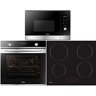 MIDEA 7NM30D0 + MIDEA MIH 653A + MIDEA TG925H3B - Oven, Cooktop and Microwave Set