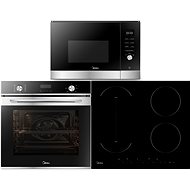 MIDEA 7NM30D0 + MIDEA MIH 616AC + MIDEA TG925H3B - Oven, Cooktop and Microwave Set