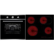 MIDEA 65M90M1 + MIDEA MVC 662 - Oven & Cooktop Set