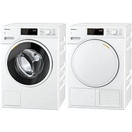 MIELE WWD 020 WCS + MIELE TWC 220 WP - Washer Dryer Set