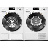 MIELE WWG 880 WCS + MIELE TWH 780 WP - Washer Dryer Set