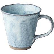 Made In Japan Mug with Irregular Rim Tea Cup, Light Blue 180ml - Mug