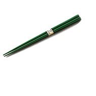 Made In Japan Lakované jedálenské paličky Chopsticks tmavo-zelené - Jedálenské paličky