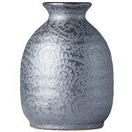 Made In Japan Black Scroll Sake Bottle, 350ml - Container