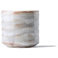 Made In Japan High Sake Cup 50ml, White Cloud - Small Bowl