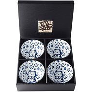 Made In Japan Maneki Cat Bowl Set 250ml 4pcs - Bowl Set