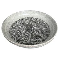 Made In Japan jídelní talíř Kizami 22 cm, šedý, keramika - Plate