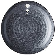 Made In Japan White Dot Shallow Plate 23cm - Plate