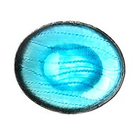 Made In Japan Sky Blue Oval Plate 24cm - Plate
