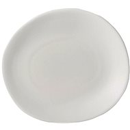 Made In Japan Modern Irregular Starter Plate 17cm White - Plate
