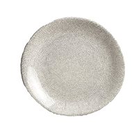 Made In Japan Large Shallow Plate 25cm White-grey - Plate