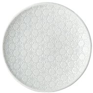 Made In Japan White Star Shallow Plate 17cm - Plate