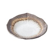 Made in Japan AKANE GREY Irregular appetizer plate MIJ 16 cm - Plate