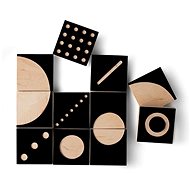 Milin Wooden contrasting cubes - Wooden Blocks