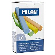MILAN 1047 dustless round, coloured - 10 pcs - Chalk
