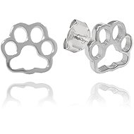 MINET Silver earrings Paws (Ag 925/1000, 1,3 g) - Earrings