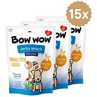 Bow wow Poultry legs MULTIPACK (15x 80g) - Dog Treats