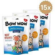 Bow wow Beef chops MULTIPACK (15x 80g) - Dog Treats