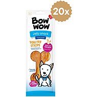 Bow wow Poultry strips MULTIPACK (20 × 60 g) - Dog Treats