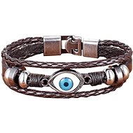 Leather bracelet - brown SPP2241 - 19cm - Bracelet