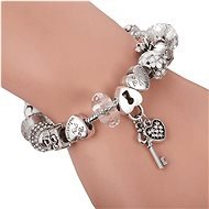 Silver bracelet in A'la Pandora style - 15351-1 - 23cm - Bracelet
