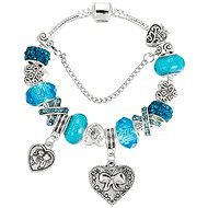A'la Pandora style bracelet - B15080-2-1 - 19cm - Bracelet