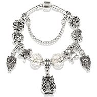 Silver Star Bracelet - Owl P10887 - Bracelet