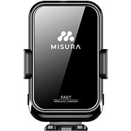 Misura MA04 - Držák mobilu do auta s bezdrátovým QI.03 nabíjením BLACK - Phone Holder