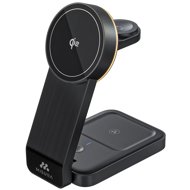 MISURA MH10 3in1 BLACK - Vezeték nélküli töltő