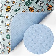 MISOKO & CO dog mat - bee print 80 × 140 cm - Absorbent Pad