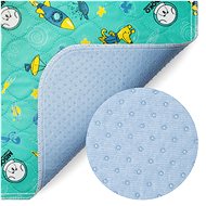 MISOKO & CO dog mat - rocket print 80 × 140 cm - Absorbent Pad