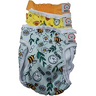 MISOKO & CO Washable nappies for females - SWEET DREAM - print MIX 3 pcs, size 3.5 mm, wt. S - Dog Nappies