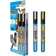 MITAMA UNI, 2,5 mm, gold-silver, 2 pcs - Marker
